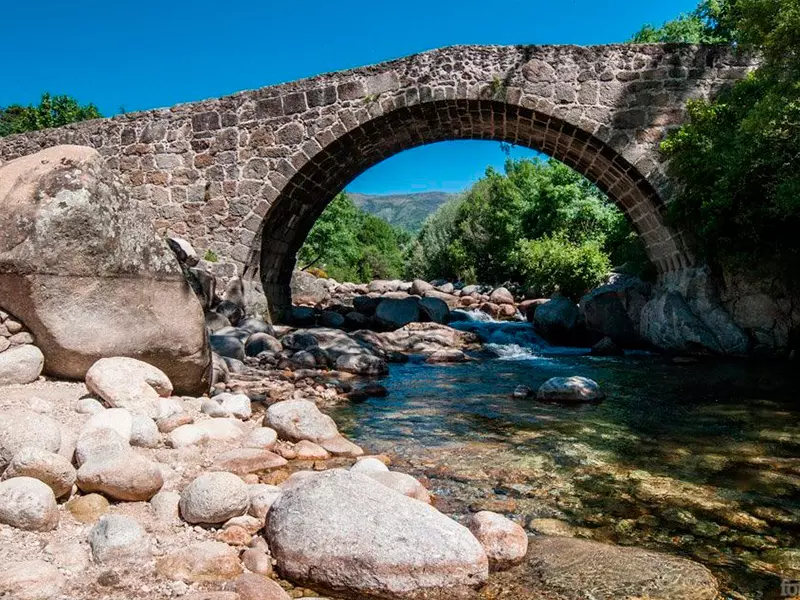 Garganta Jaranda: Puente Parral.